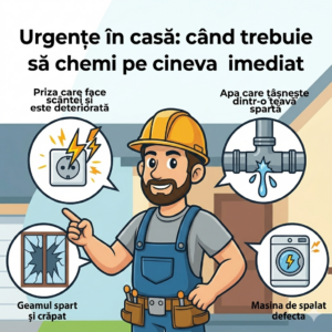Urgențe în casă: când trebuie să chemi un meseriaș imediat